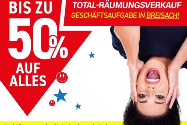 Räumungsverkauf Breisach