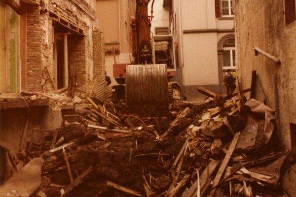 Schutthaufen 1981