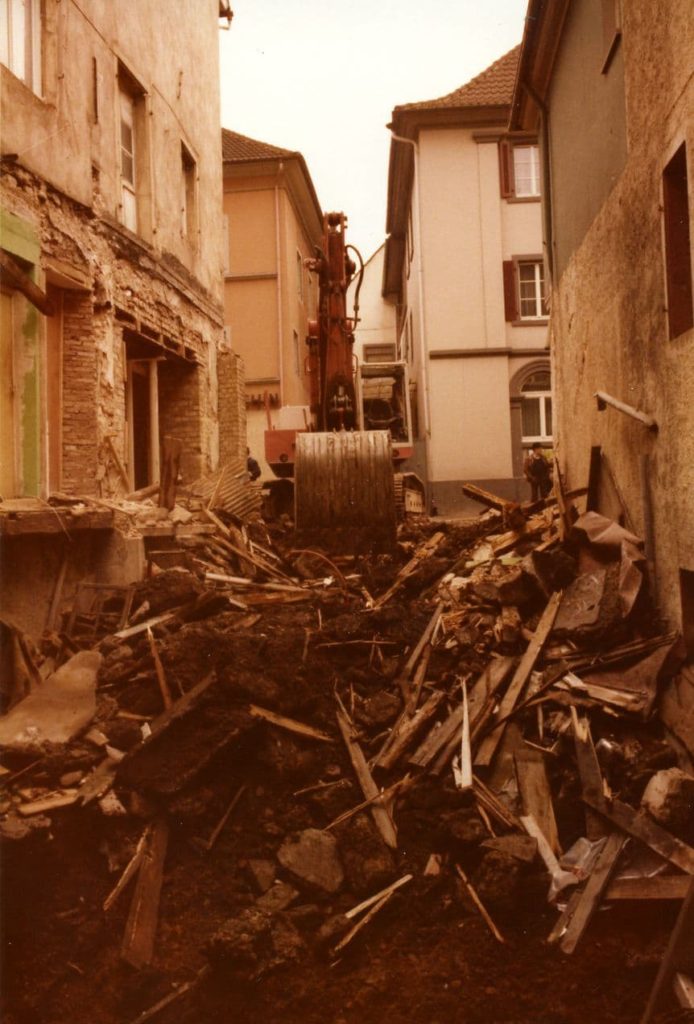 Schutthaufen 1981 Schutthaufen 1981