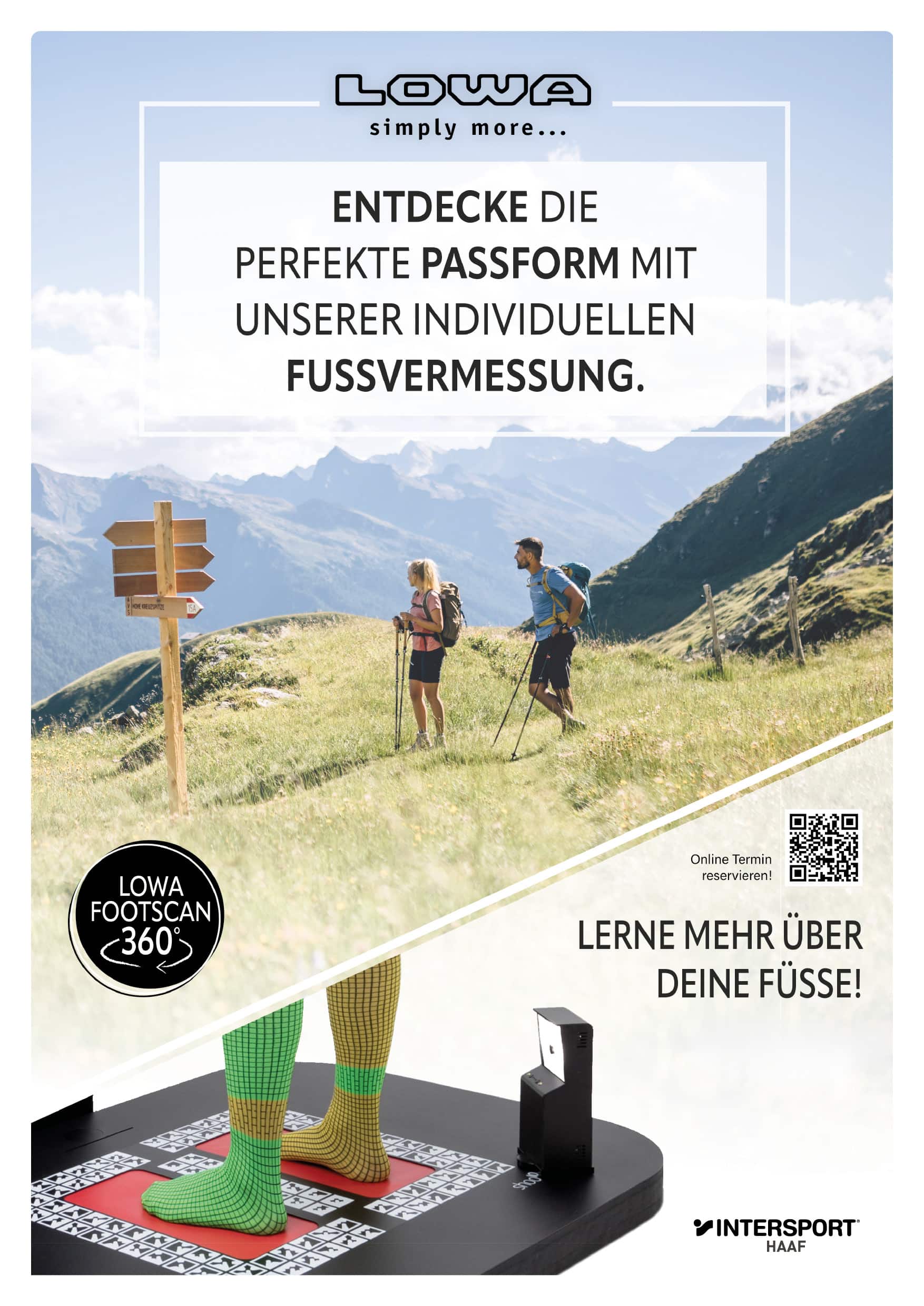 LOWA Footscan bei HAAF
