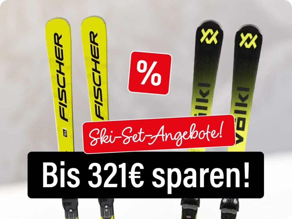 Ski mit Bindung je nur 479€: Fischer RC4 Superior Ti und Völkl Racetiger Limited