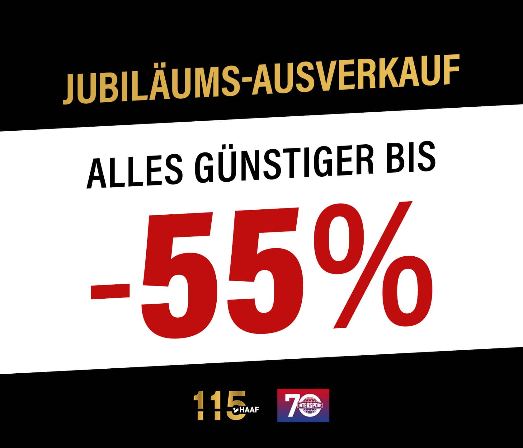 Jubi-Ausverkauf