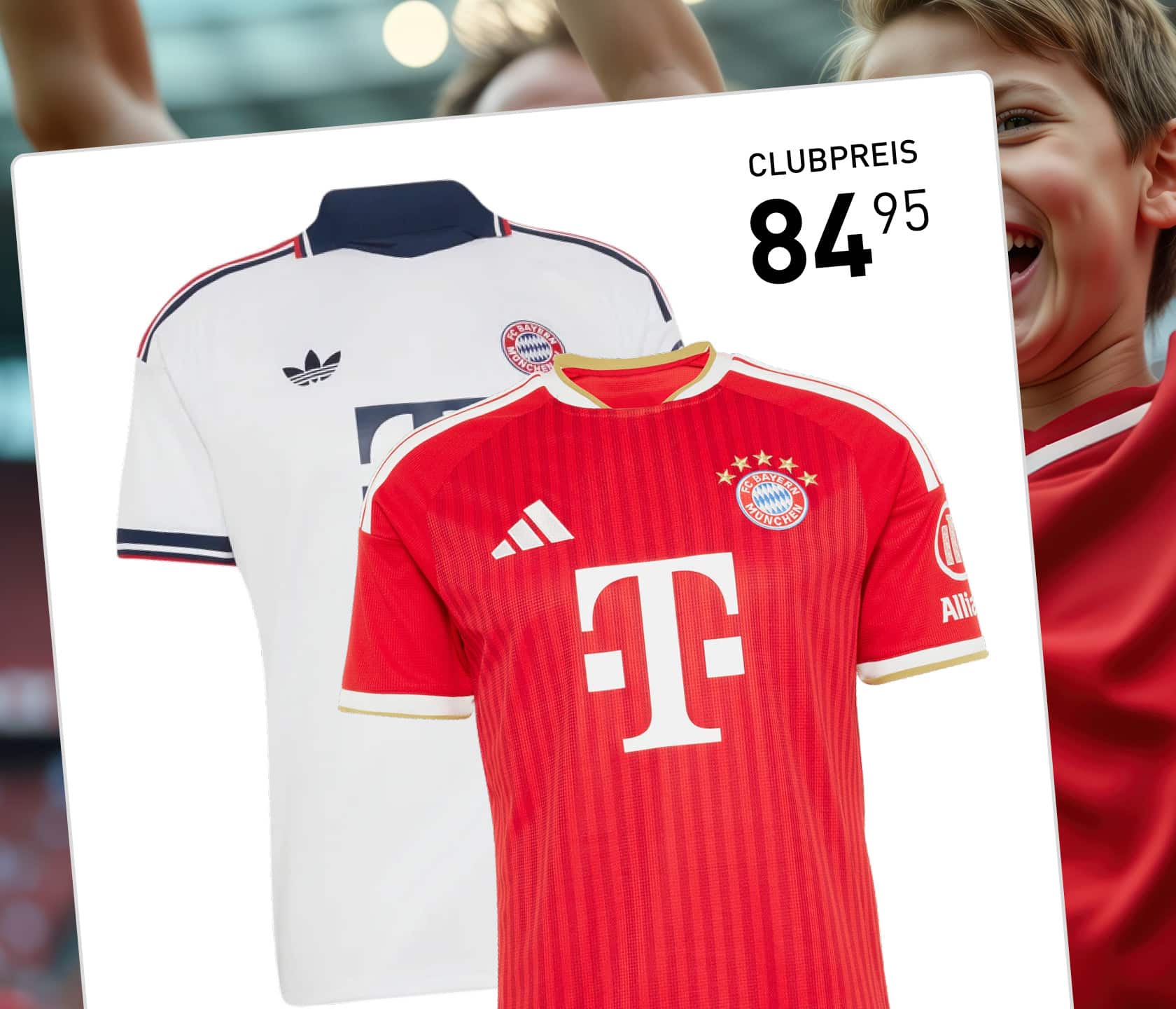 FC Bayern Trikotaktion