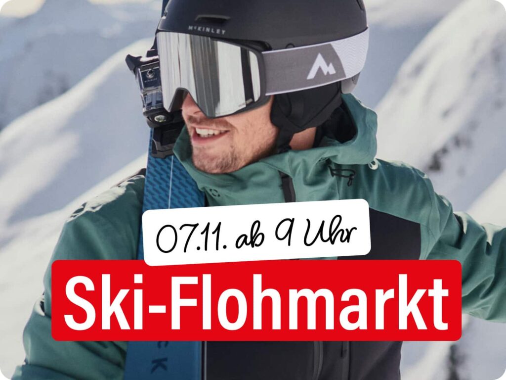 Der HAAF Ski-Flohmarkt Staufen findet dieses Jahr am 07.11. direkt vor dem Geschäft statt