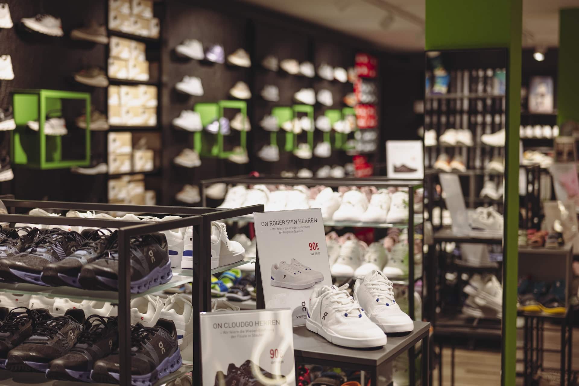 Staufen: Riesige Sneaker-Auswahl