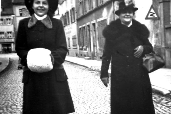 Hochzeitsfoto Elisabeth und Fritz Haaf 1947