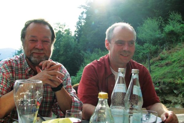 Manfred Pflugfelder und Nikolaus Schneider