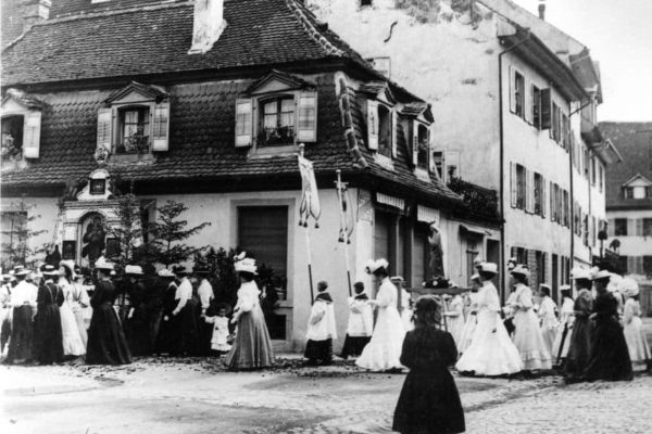 Haus Melber bei der St.-Anna-Prozession