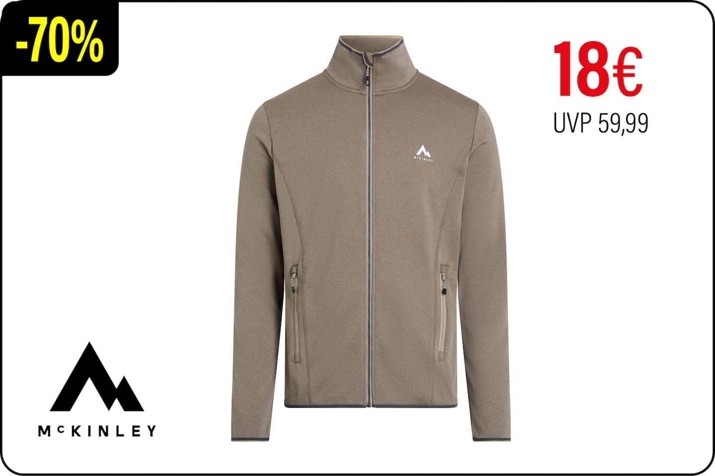 McKinley Herren Fleecejacke