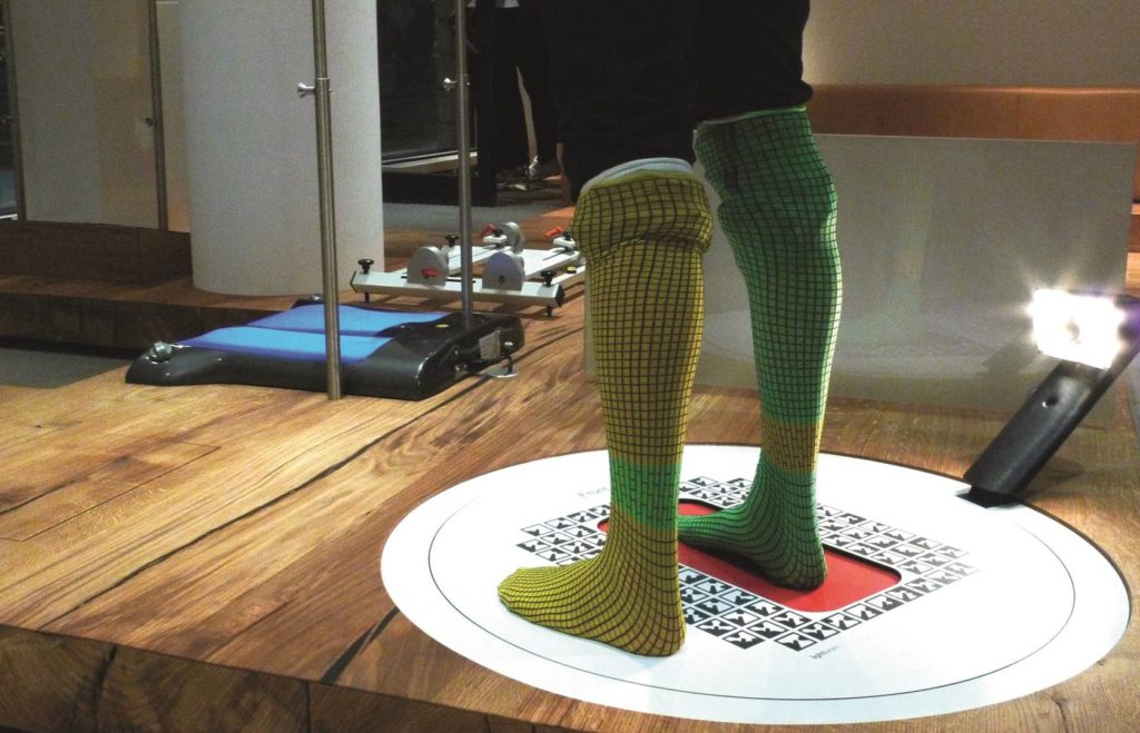 Wir scannen Ihre Füße in 3D