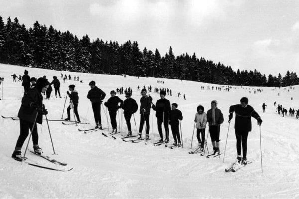 Skiunterricht 1971