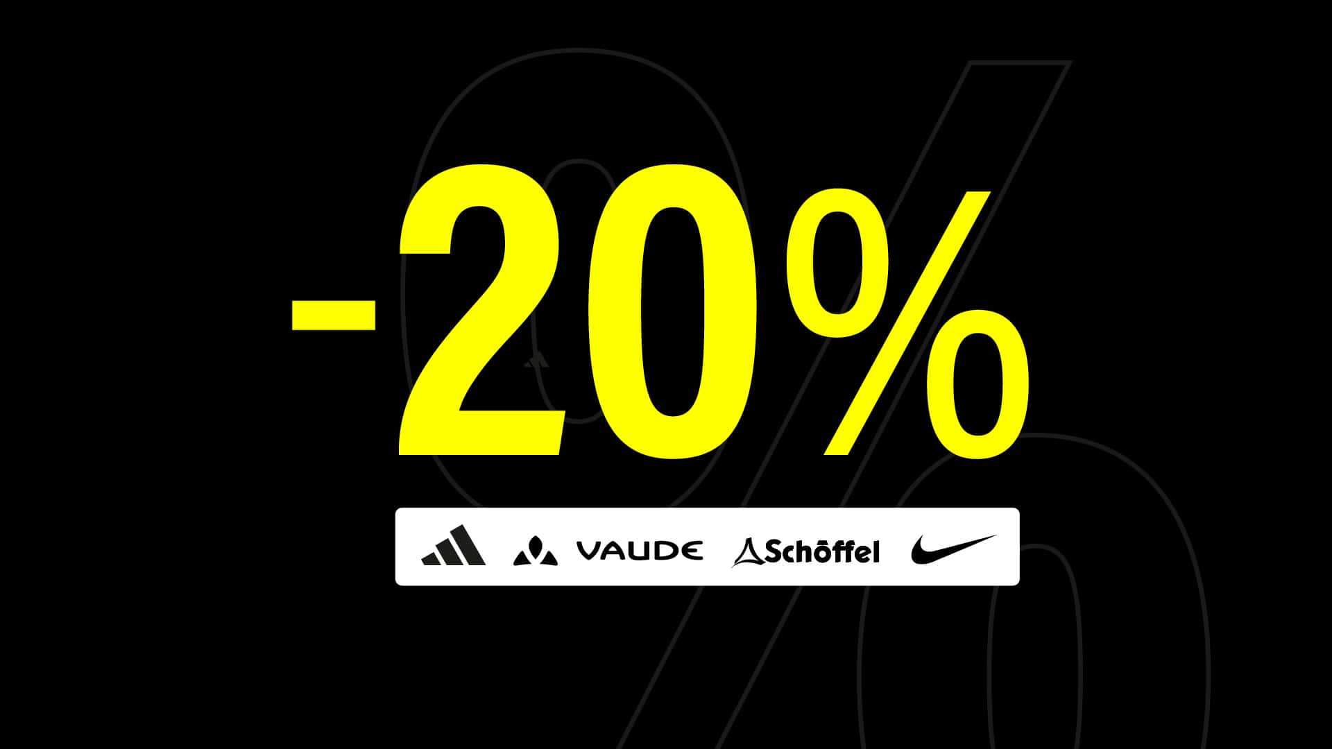 Ab sofort 20% Rabatt