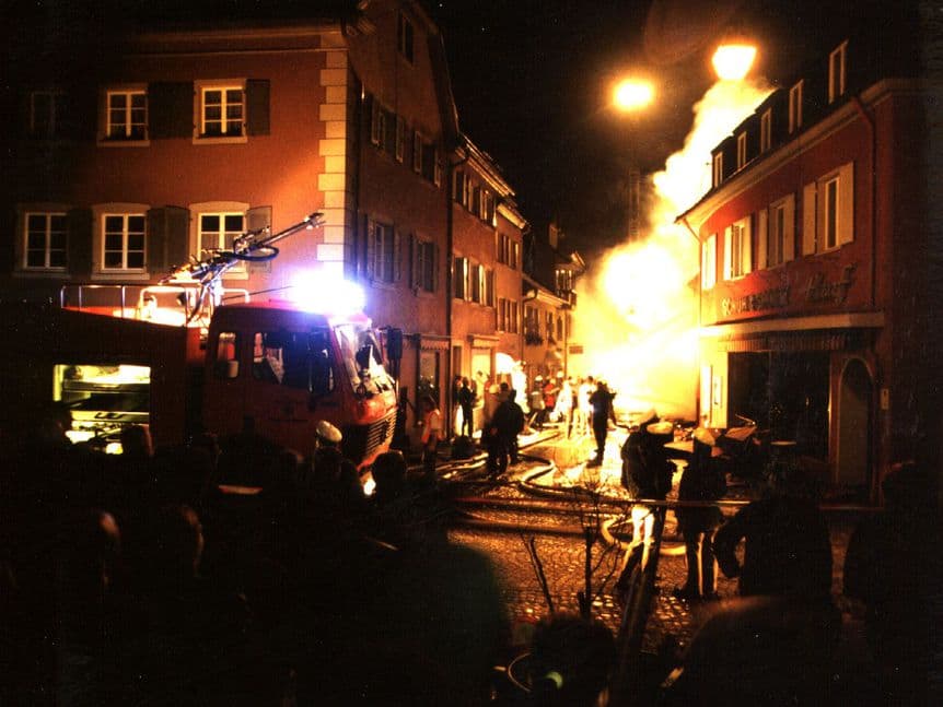 In der Brandnacht 1992